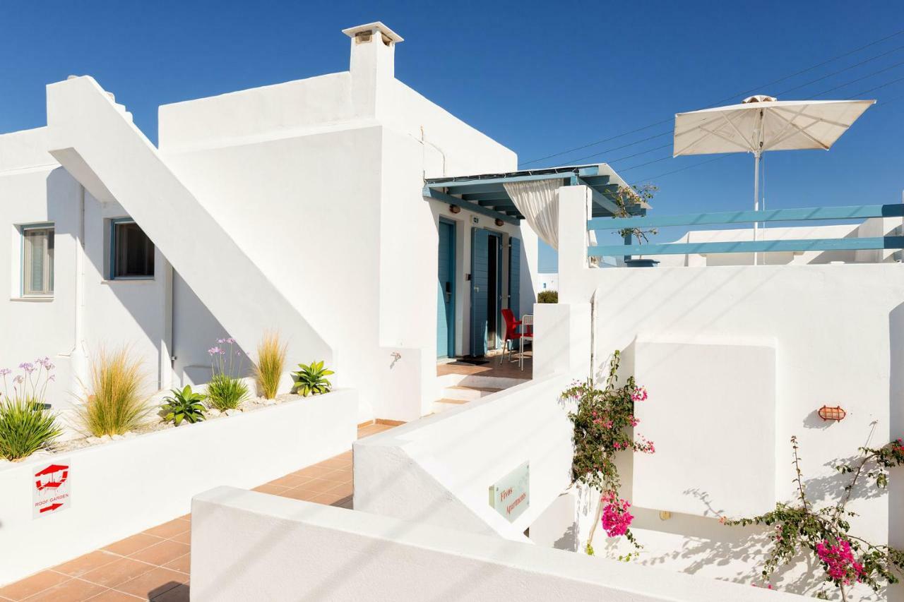 Fivos Apartments Alikí Dış mekan fotoğraf